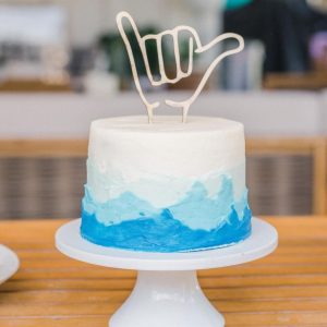 کیک تولد ساحل